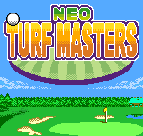Neo Turf Masters Title Screen